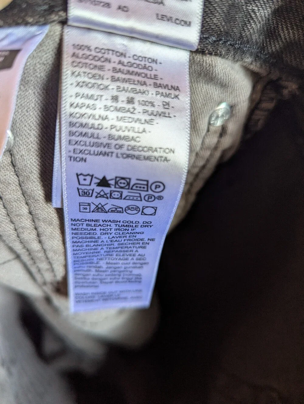NWT Levi's 454 Relaxed Fit Shorts Men's Size 30